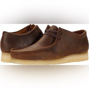 Clark’s original Wallabee low top beeswax brown leather